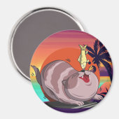 Aimant de chat (Recto/Verso)