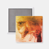 Aimant de chat (Recto/Verso)