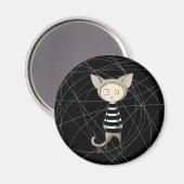 Aimant de chat (Recto/Verso)