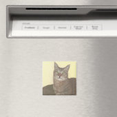 Aimant de chat Abyssinien (In Situ (Lave-vaisselle))