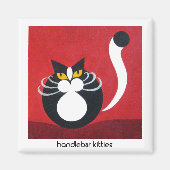 aimant de chat amusant * aimant de chat mignon (Devant)