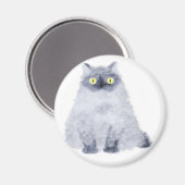 aimant de chat assis (Recto/Verso)