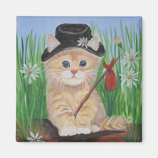 Aimant de chat Hobo (Devant)