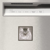Aimant de chat - "Merlin" (In Situ (Lave-vaisselle))