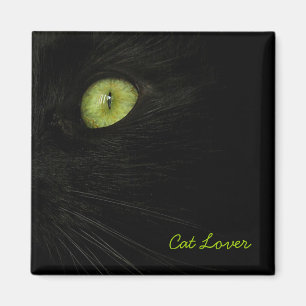 Aimant de chat noir