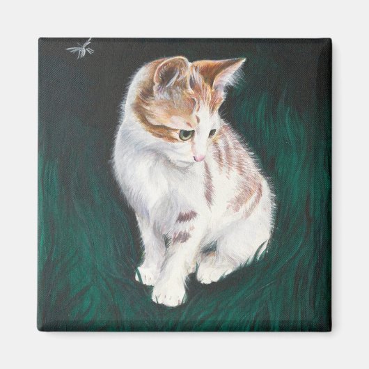 Aimant de chat perdu (Devant)