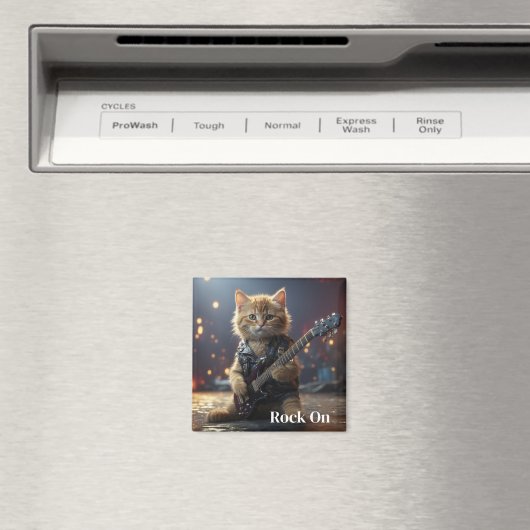 Aimant de chat Rocker (In Situ (Lave-vaisselle))