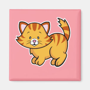 Aimant de chat tigré