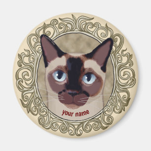 Aimant de chat Tonkinese
