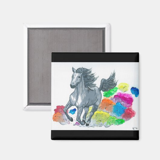 Aimant de cheval (Recto/Verso)