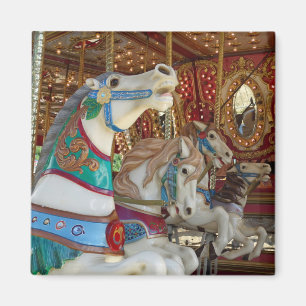 Aimant de chevaux de carrousel
