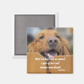 Aimant De Chien, Jusqu'À Ce Qu'On Aime Citation D' (Recto/Verso)