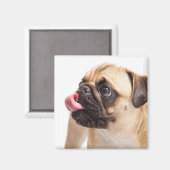 Aimant de chien mignon 1 (Recto/Verso)