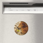 Aimant de chien souriant (In Situ (Lave-vaisselle))