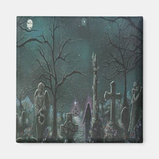Aimant de cimetière fantôme (Devant)