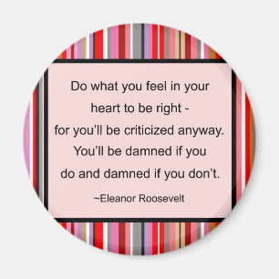 Aimant de citation d'Eleanor Roosevelt