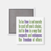 Aimant de citation libre (Recto/Verso)