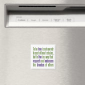 Aimant de citation libre (In Situ (Lave-vaisselle))