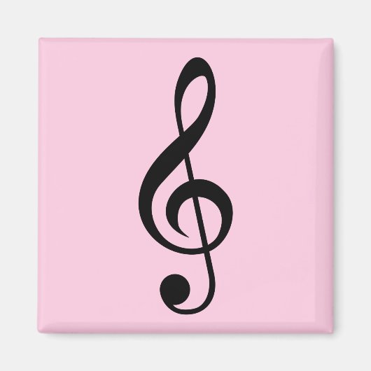 Aimant de Clef en Arbre rose (Devant)