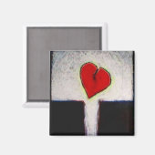 Aimant de coeur sauvage (Recto/Verso)