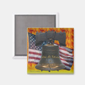 Aimant de combustion de la liberté (Recto/Verso)