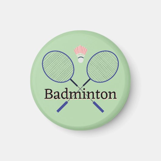 Aimant de conception de Badminton (Devant)