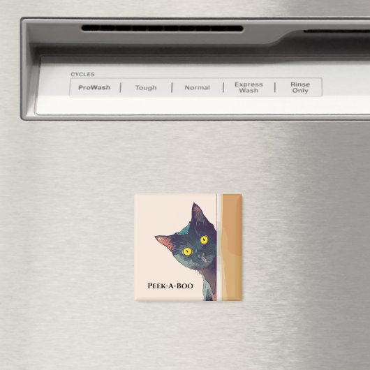 Aimant de conception de chat de beauté (In Situ (Lave-vaisselle))