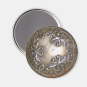 Aimant de conception feuille métallique (Recto/Verso)