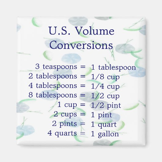 Aimant de conversion de volume américain (Devant)