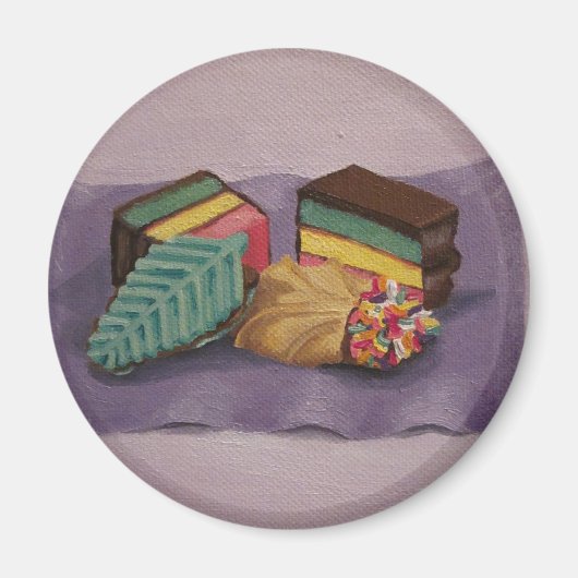 Aimant de cookies peints (Devant)
