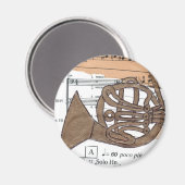 Aimant de corne (Recto/Verso)