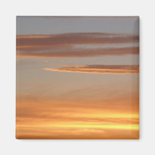 Aimant de coucher de soleil orange