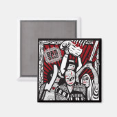 Aimant de couverture de l'album de gâteau incorrec (Recto/Verso)