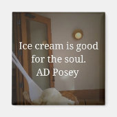 Aimant de crème glacée (Devant)