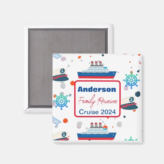 Aimant de croisière (Recto/Verso)