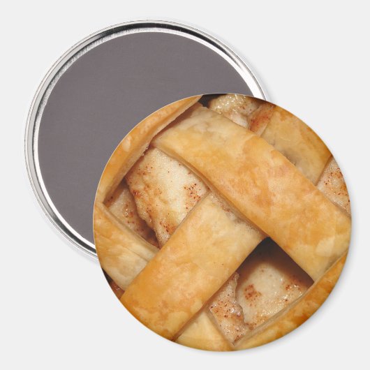 Aimant de croûte à tarte pomme (Recto/Verso)