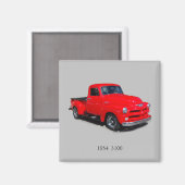 Aimant de cueillette rouge 3100 1954 (Recto/Verso)