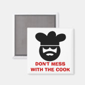 Aimant de cuisine amusant | Ne pas gâcher le cuisi (Recto/Verso)