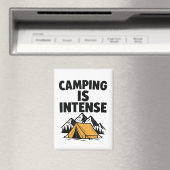 Aimant de cuisine Camping est intense (In Situ (Lave-vaisselle))