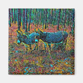 Aimant de cuisine Donkey (Devant)