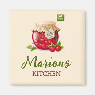 Aimant de cuisine personnalisé sur le thème de la