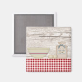 Aimant de cuisson du pays (Recto/Verso)