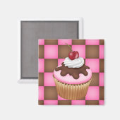 Aimant de cupcake (Recto/Verso)