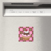 Aimant de cupcake (In Situ (Lave-vaisselle))