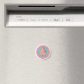 Aimant de cupcake (In Situ (Lave-vaisselle))