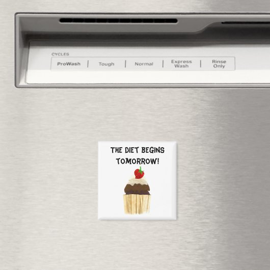 Aimant de cupcake (In Situ (Lave-vaisselle))