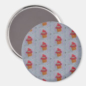 Aimant de cupcakes (Recto/Verso)