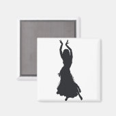 aimant de danse du ventre (Recto/Verso)