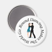 Aimant de danse ronde (Recto/Verso)