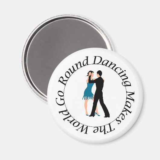 Aimant de danse ronde (Recto/Verso)